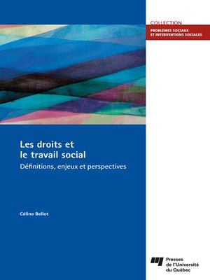 cover image of Les droits et le travail social